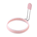 new arrival: round silicone egg ring - perfect for scrambled eggs, pancakes, and diy egg creations