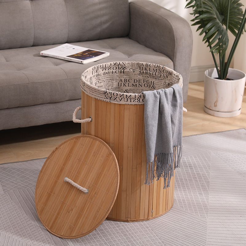 Wicker dirty clothes basket dormitory table set dirty clothes basket with lid covered woven large capacity dirty clothes basket hot pot restaurant
