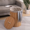 Wicker dirty clothes basket dormitory table set dirty clothes basket with lid covered woven large capacity dirty clothes basket hot pot restaurant