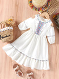 Clear! children's clothing girlexport cross-border spring and summer new floral dress printing holiday dress green warehouse style