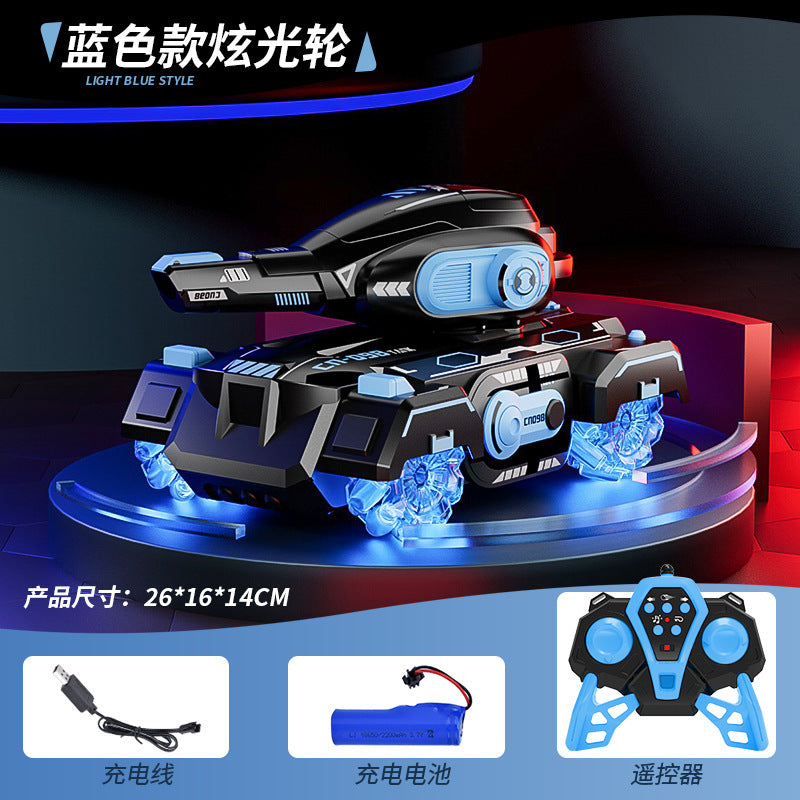 gesture-sensing remote control tank car can send water bombs to the mcnamee wheel remote control tank armor kids toys