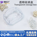 Large inventory of pacifier storage boxes available for wholesale. portable, transparent pacifier cases, sold individually