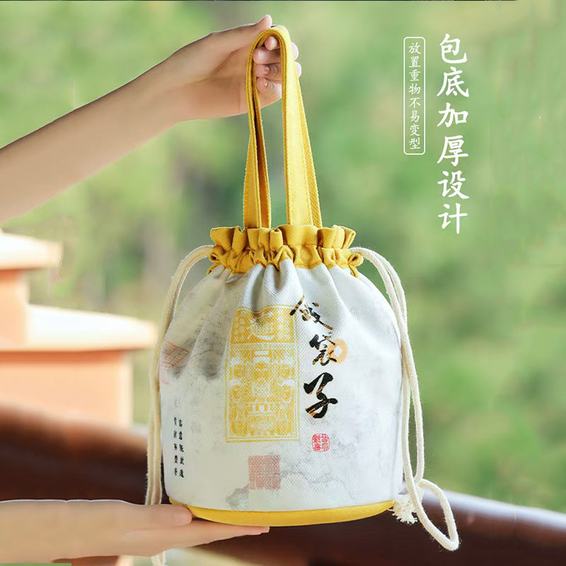 New money bag canvas bag lucky girls messenger handbag storage bag shoulder bag