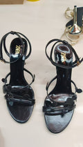 Za 2025 summer new arrival: ethereal fairy style bowknot high heel open-toe slingback sandals - artsy retro korean style