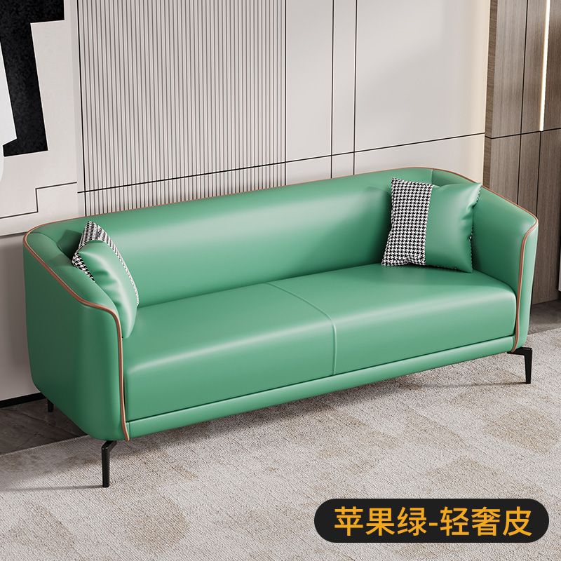 Sofa small apartment rental house living room simple modern apartment popular double slot three slot technology cloth small sofa