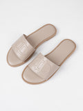 exclusive supply of european, american, and middle eastern accessible luxury round-toe d-letter high-heeled slippers, high-end outdoor wear, summer non-slip women's shoes