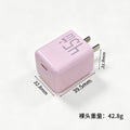 Wow customized 45w small ice cube suitable for apple 17 charger full range of us standard charging head iphone fast charging head