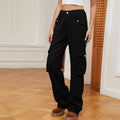 European and american cross-border european and american independent station  new american retro elastic waist denim overalls casual pants for women