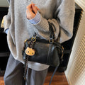 New arrivalretrosatchel boston bag women 2025k-stylefall and wintereasiest for match women's bag foreign elegant shoulder crossbody bag