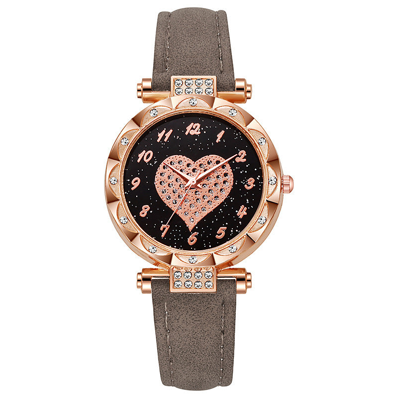xiyin duoduo love full diamond casual fashion electronic watch women's quartz student watch women's manufacturer wholesale watch