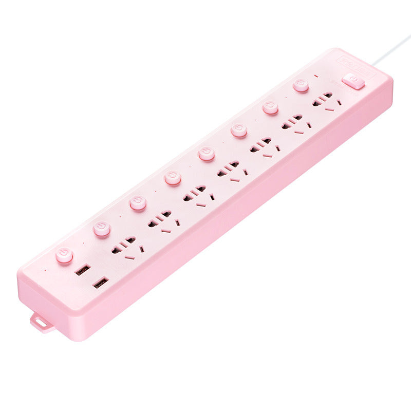 Multifunctional for home panel porous usb cable converter socket power strip drag cable strip electric plug strip