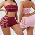 intimatessexycut outtube top one-piece briefssuitfashion women's single-layer bra and panties suit