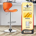 Bar stool for home use, adjustable high stool, modern minimalist bar chair, cashier counter backrest bar stool
