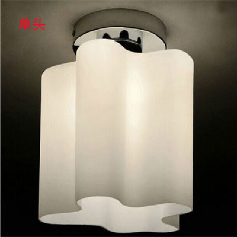 Cloud ceiling light living room lighting Italian minimalist belt designer model room villa staircase dining room light
