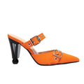 amazon women's shoes orange high heel sandals high heels slip-on casual women's sandals women's summer