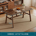 Dining table and chair combination small apartment for home rectangular table and chair commercial breakfast shop dining table and chair fast food restaurant iron horn chair