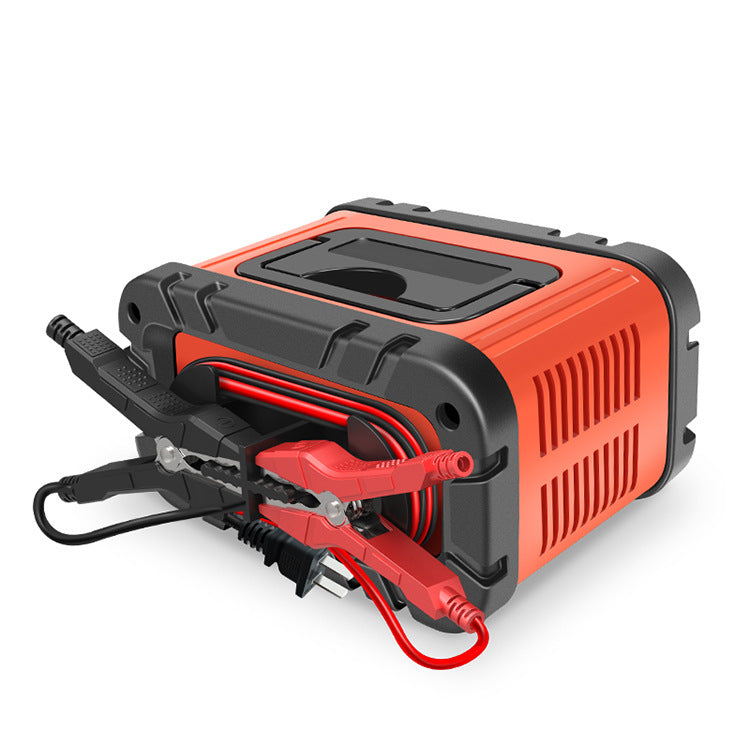 7-stage 12v/24v motorcycle battery charger, smart battery charger, car battery charger