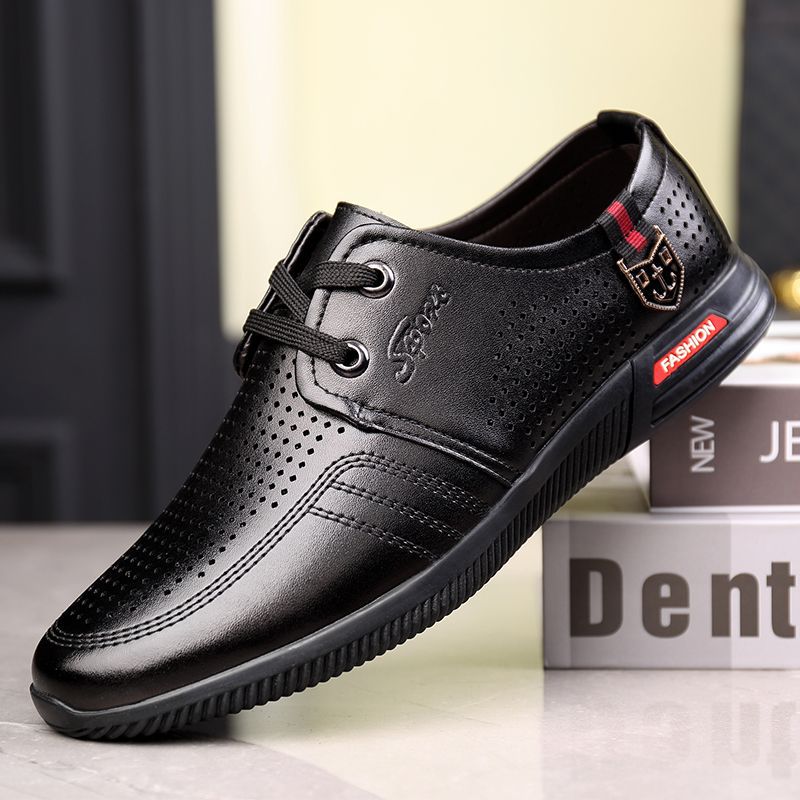2025 summer sandals new arrival hidden heel crocs business casual shoes cut out sandals soft sole shoes men trendy