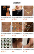 Pearl cross pendant wholesale - trendy cross-border jewelry for women - heart-shaped, niche, high-end, instagrammable, versatile necklace