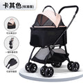 Inlair pet stroller - foldable dog and cat carrier for small breeds like poodles - lightweight pet stroller for amazon pet stores