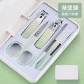 German stainless steel angled edge nail clipper set - wholesale available, starting from one piece. complete manicure and pedicure tool kit with storage box