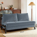New trendy sofa bed: convertible folding sofa bed, multifunctional for home living room or balcony, single person expandable folding bed