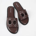 export plus size new summer outerwear fashion flat slippers one-piece beach sandals travel flat bottom women