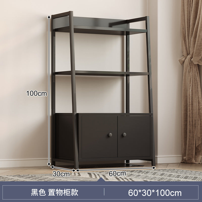 Shelf Multi-layer storage shelf Floor-to-ceiling office locker Shelf Layered shelf Living room display Cabinet with door