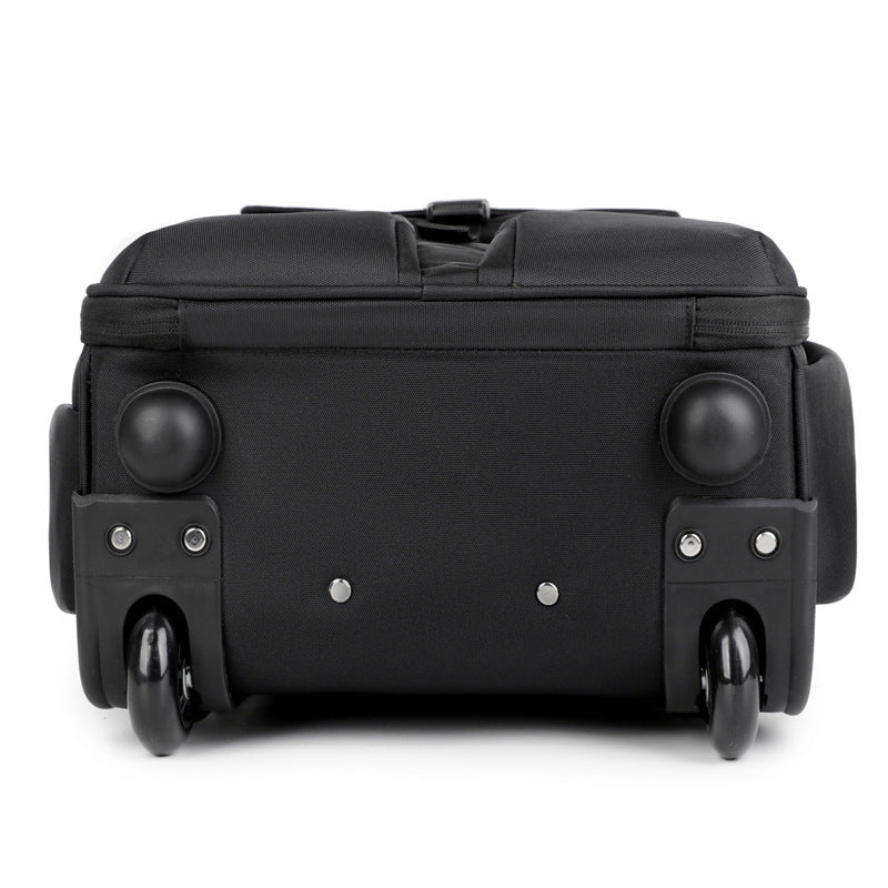 New tie rod bag large capacity universal wheel business tie rod backpack vacuum multifunctional travel backpack men