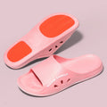 New women's anti-slip slippers for home, summer couple's wear-resistant thick-soled slippers for seniors, home bathroom bath slippers for men