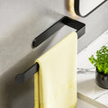 Hanging towel rackaccessible luxury bath towel hanging rod bathroom punch-free shelf bathroom storage rod storage hook hanging rack