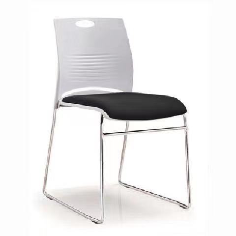 Training chair, conference chair, simple office chair, staff chair, negotiation chair, back chair, solid steel chair, plastic computer chair