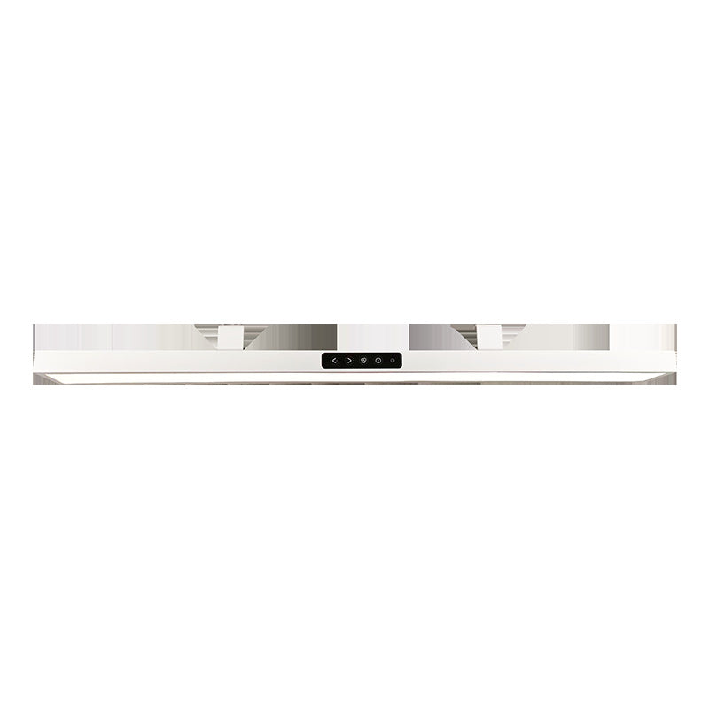 Wall-mounted led desk lamp - long strip, eye protection, full spectrum, ideal for studying, clip-on design for bookshelves and tables, flicker-free