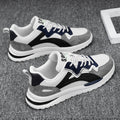 Men's spring 2025 new trendy mesh breathable athletic casual running shoes - versatile dad shoes for teens