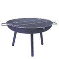 Firewood stove outdoor courtyard round fire pit portable 4-5 people for home charcoal heating stove export fire pit in stock