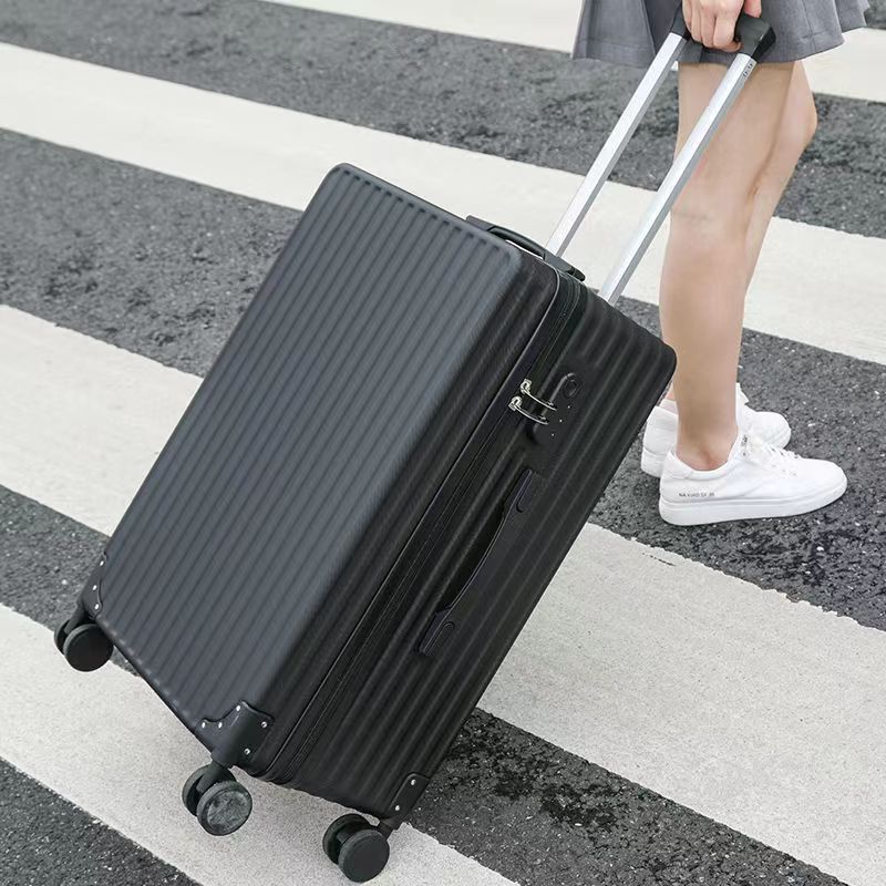 Luggage Internet celebrity female high-value student large-capacity travel male trend 28-inch password universal wheel trolley leather case