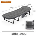 Folding bed office single lunch break handy gadget recliner for home simple bed outdoor portable hospital escort camp bed
