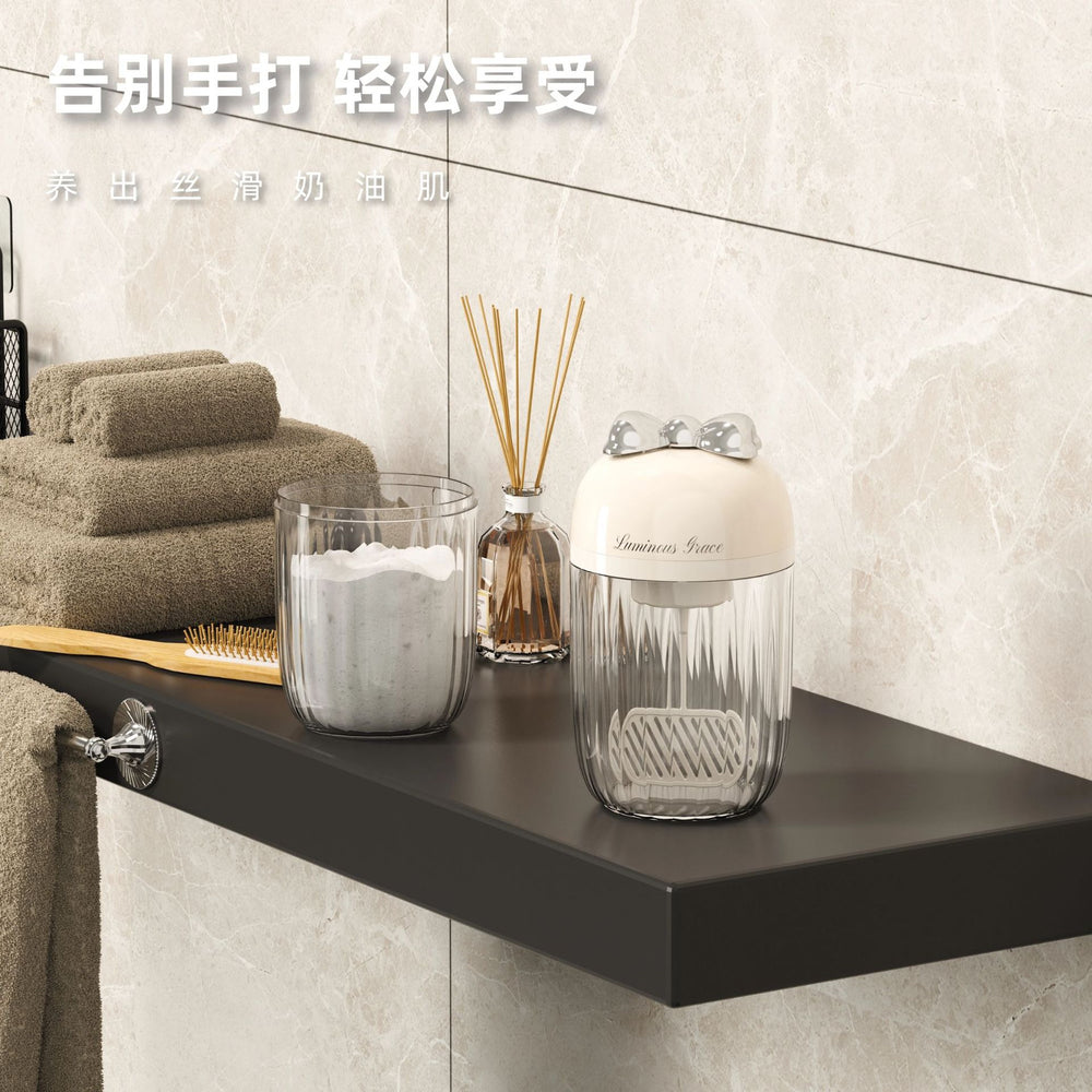 Automatic foaming bottle for cleanser, shampoo, and body wash - creates rich lather