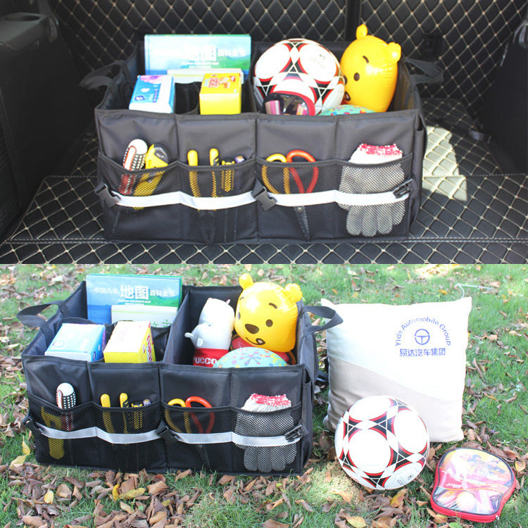 Car trunk storage box Car supplies foldable storage box Car finishing box Storage box Storage artifact
