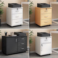 Filing cabinet office movable storage cabinet small drawer cabinet under the desk with wheels storage cabinet low cabinet information cabinet no