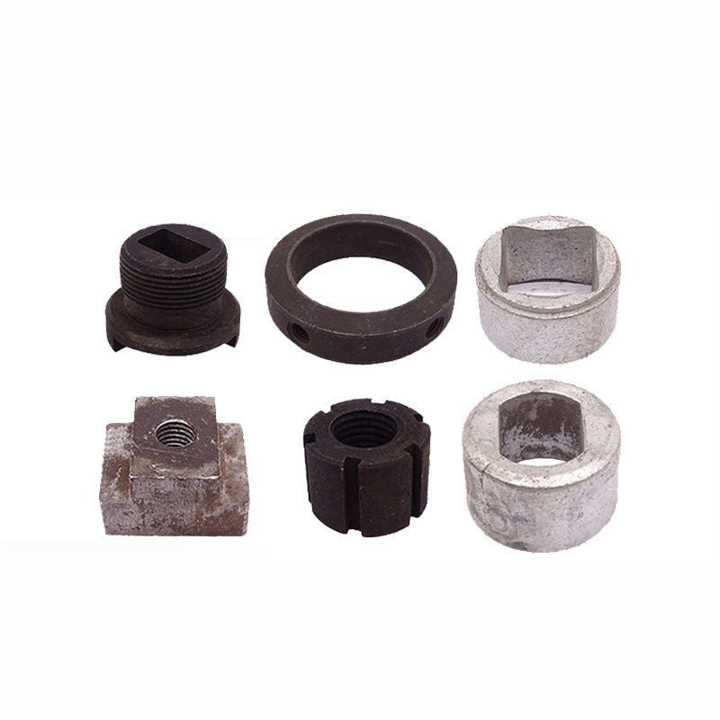 Customized iron plate nuts, welding nuts, cold heading special-shaped parts, small hardware spare parts, cold heading special-shaped nuts