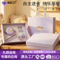 Newborn & first birthday gift set: premium baby feeding utensil gift box - wholesale available