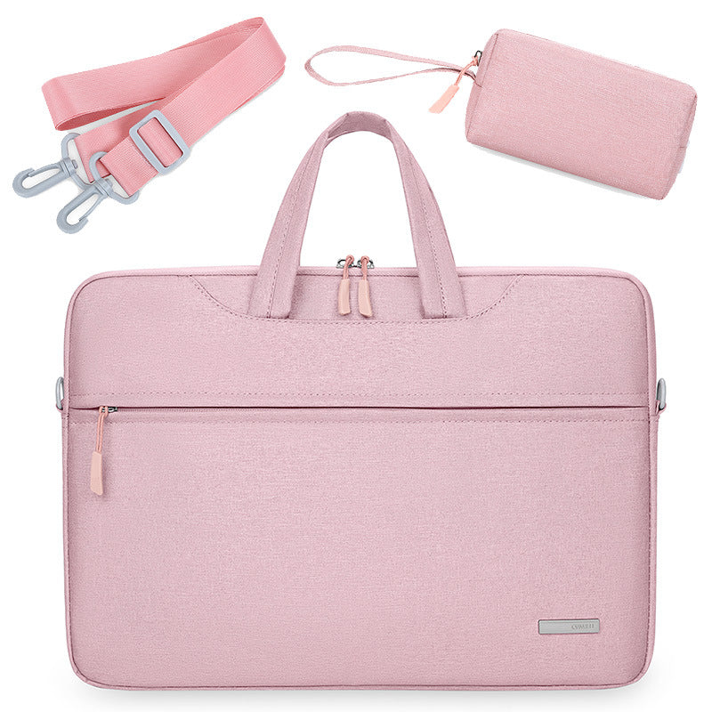Cross-border computer bag, men's and women's business laptop liner bag/15-inch laptop shoulder bag oblique span bag