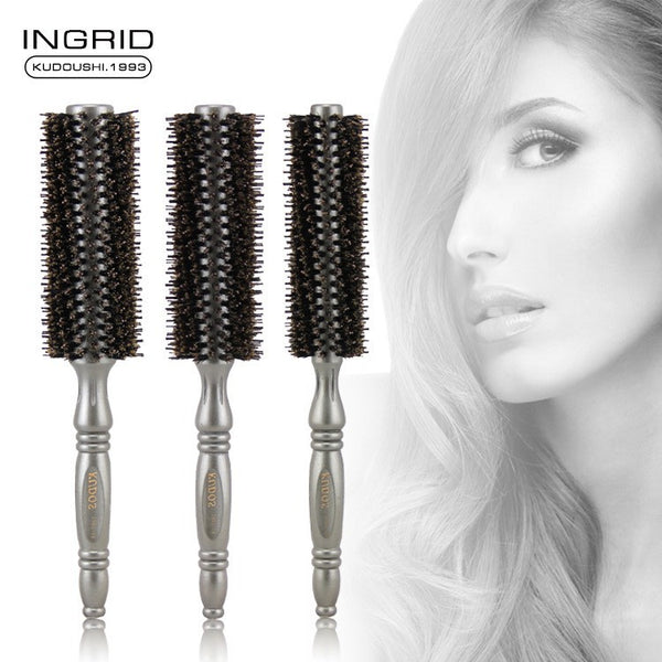 Curling Comb Hairdresser Hair Comb Air Bangs Styling Comb Cylinder Rolling Comb  Cross-border Commodity Curling Comb