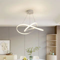 Circular clover pendant light - led restaurant minimalist modern living room dining table bedroom dining room creative bar lighting fixture