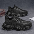Men's chunky platform sneakers - 2026 summer new season fashion, height increasing, running, anti-slip, breathable, casual athletic shoes, trendy sneakers