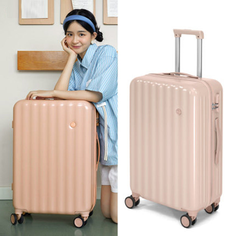 Processing suitcase Women's trolley case Men's strong and durable Student universal wheel password Suitcase Leather case Sub-bag