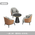 Reception table and chair combination sales office accessible luxury hotel balcony casualcasual beauty salon sofa single person negotiation meeting