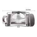 New arrival egg cutting handy gadgetfor homestainless steel 304 two-in-one new arrival preserved egg cutting egg cutting all two commercial use