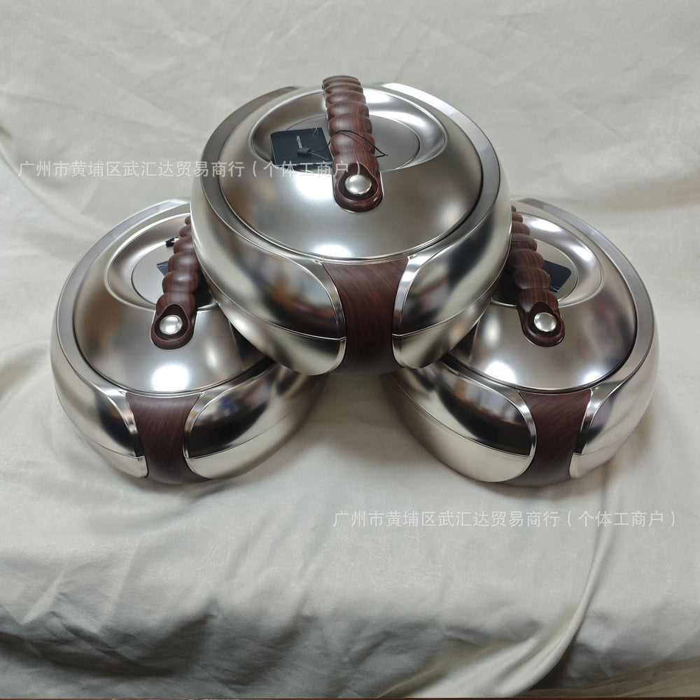 Forever gold insulated lunch box 4/5/6l 3pcs high-end insulated lunch box insulated tableware cross-border direct supply